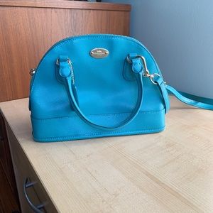 Coach crossbody mini satchel like new